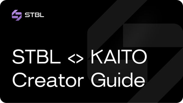 STBL <> KAITO Creator Guide
